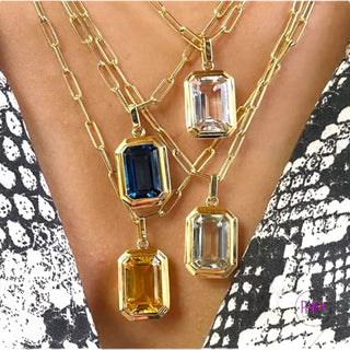 All About the Bling Gold Necklace 💫