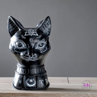 All Knowing Black Cat Statue🌙🖤