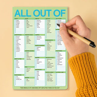 All Out Of Note Pad - note pad