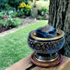 Ancient Wisdom Brass Incense Burner 🔮