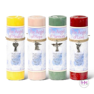 Angel Pewter Pendant Candles 💫 - Candle