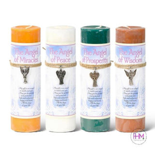 Angel Pewter Pendant Candles 💫 - Candle