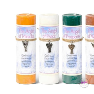 Angel Pewter Pendant Candles 💫 - Candle