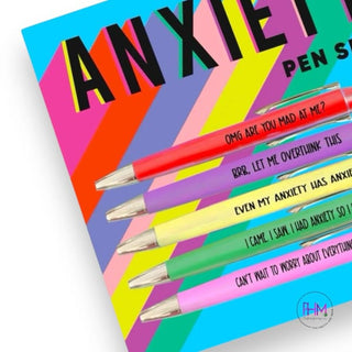 Anxiety Pen Set 👊🏻 - Pens