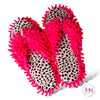 Aunt Deloris House Slippers - Feline Frisky / 4-6