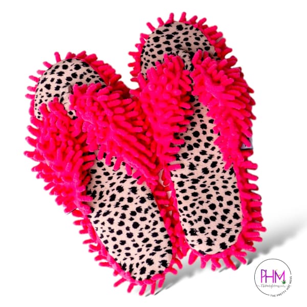 Aunt Deloris House Slippers - Wild Mama / 4-6