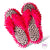 Aunt Deloris House Slippers - Wild Mama / 4-6
