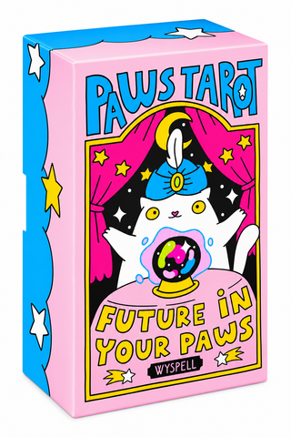 🐾🔮 Wyspell Paws Tarot Cards | Guided Learning Tarot Deck