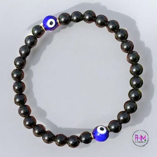 Back Off Evil Eye Black Tourmaline Bracelet 🧿