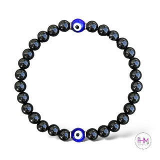 Back Off Evil Eye Black Tourmaline Bracelet 🧿