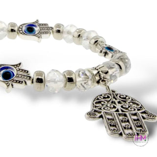 Back Off Fatima Evil Eye Bracelet 🪬 - Aura