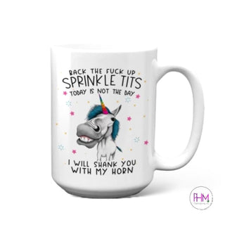 Back The Fuck Up Sprinkle Tits Collection 🦄 - Ceramic