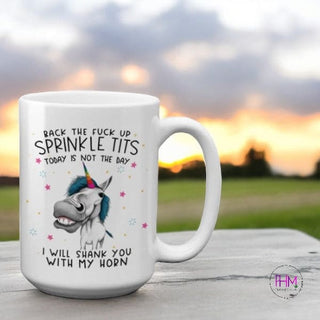 Back The Fuck Up Sprinkle Tits Collection 🦄 - mug