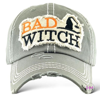 Bad Witch Vintage Baseball Hat - Hats