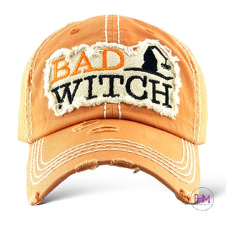 Bad Witch Vintage Baseball Hat - Hats