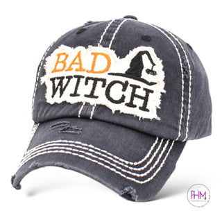 Bad Witch Vintage Baseball Hat - Hats