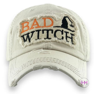 Bad Witch Vintage Baseball Hat - Hats