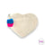 Badass Mom Heart Beaded Coin Purse
