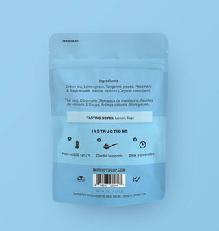 Calm the F Down Green Tea | Improper Co. 🍋🌿