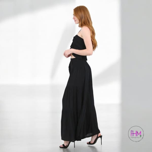 Belladonna Black High Waisted Flare Pants The Pretty Hot The Pretty Hot Mess Belladonna Black High Waisted Flare Pants The Pretty Hot The Pretty Hot Mess