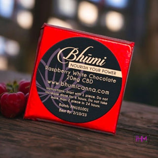 Bhumi CBD Raspberry White Chocolate 🍫
