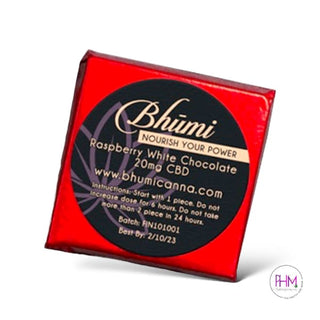 Bhumi CBD Raspberry White Chocolate 🍫