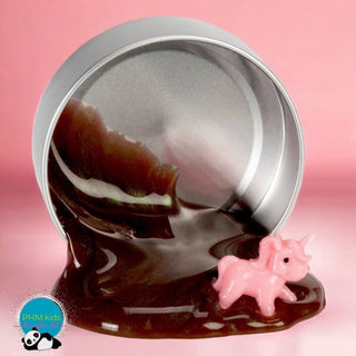 Bigfoot Scat Poo Slime with Unicorn Figurine