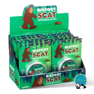 Bigfoot Scat Poo Slime with Unicorn Figurine