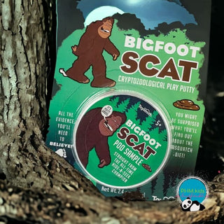 Bigfoot Scat Poo Slime with Unicorn Figurine