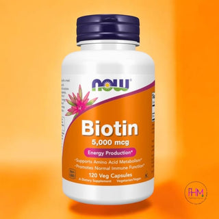 Biotin 5000mcg | Energy Production Supplement