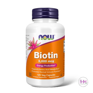 Biotin 5000mcg | Energy Production Supplement