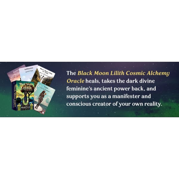 Black Moon Lilith Cosmic Alchemy Oracle: A 44-Card Deck