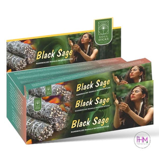 Black Sage Incense Sticks | Soul 🌱 - Ince