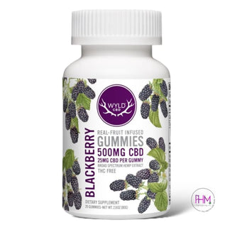 Blackberry CBD Gummies | WYLD 🤘🏻