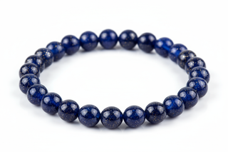 blue goldstone 4mm bracelet