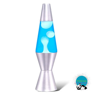 Blue & White Lava Lamp 11.5” 💜