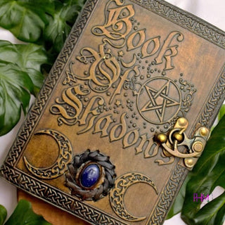 Book of Shaddows Leather Embossed Journal 💜 - journal