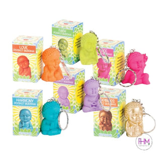 Baby Buddha Bliss Keychain - keychain