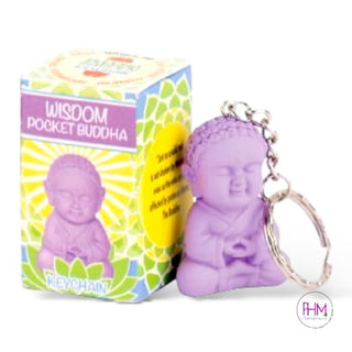 Baby Buddha Bliss Keychain - keychain