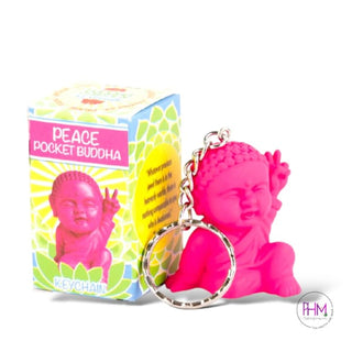 Baby Buddha Bliss Keychain - keychain