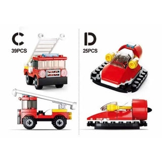 *Builder Fire Building Bricks - Toys & Games