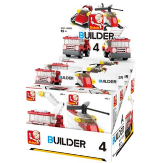*Builder Fire Building Bricks - Toys & Games