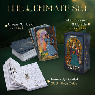 🔮🌿 Sacred Witch Tarot Deck | Folklore, Herbal Wisdom &amp; Ancient Magick