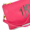 Candy Clutch Crossbody Vegan Leather Bag 💜 - Hot Pink