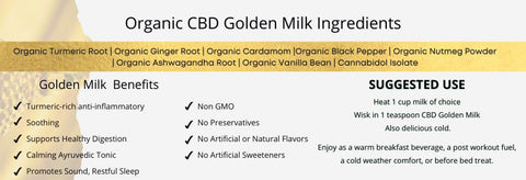 CBD Golden Milk by Buddha Tea