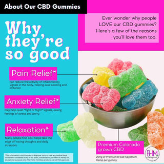 CBD Infused Gummies | Pretty Hot Mess