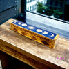 Celestial Phases Wooden Coffin Box 🌙 - Incense Burner