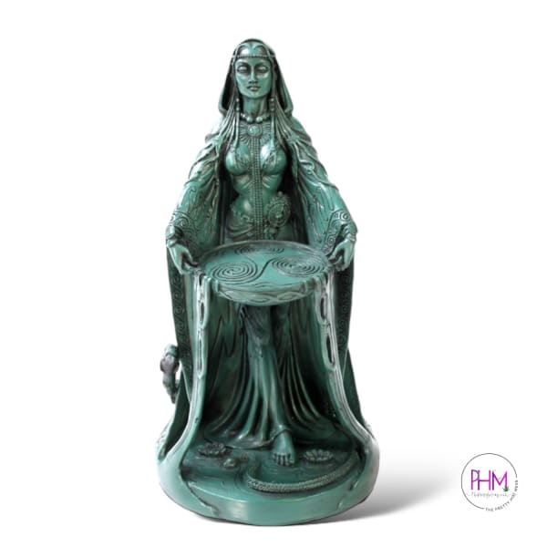 Celtic Triple Goddess Mother Danu Statue 🌙✨