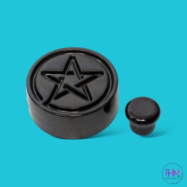 Ceramic Powder Incense Burner- Pentacle - Burner