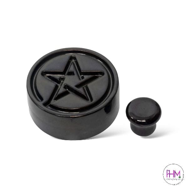 Ceramic Powder Incense Burner- Pentacle - Burner